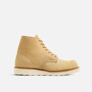 Round Toe Boots 8167 - Hawethorne Abeline Roughout Leather