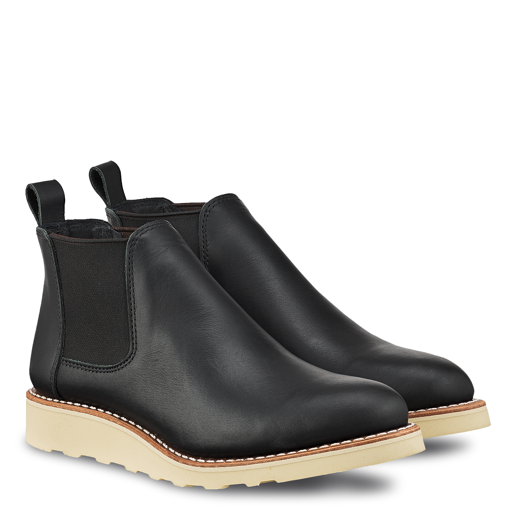 6-Inch Chelsea Women's Boots 3444 - Black Boundary